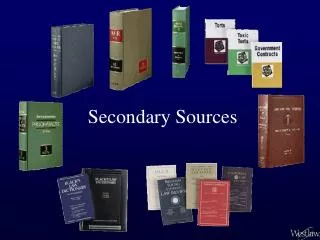 Secondary Sources