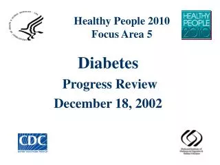 Healthy People 2010 Focus Area 5