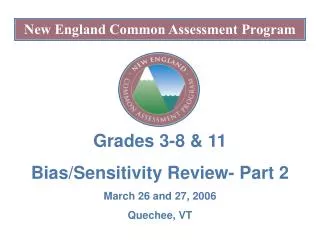 New England Common Assessment Program