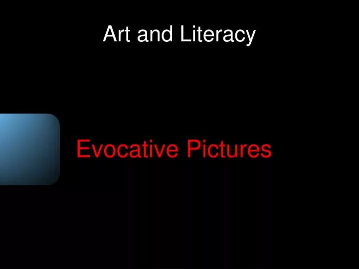 art and literacy