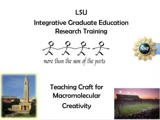 LSU Integrative Graduate Education Research Training