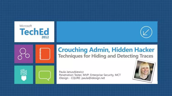 crouching admin hidden hacker techniques for hiding and detecting traces
