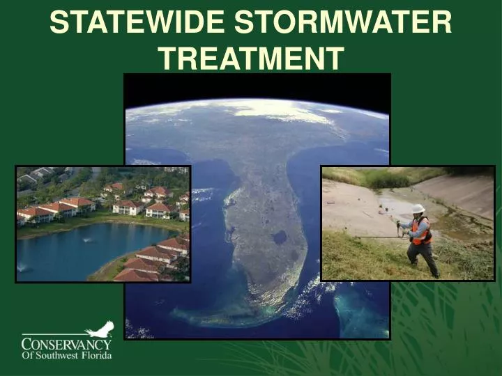 statewide stormwater treatment