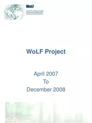 WoLF Project