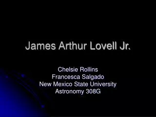 James Arthur Lovell Jr.