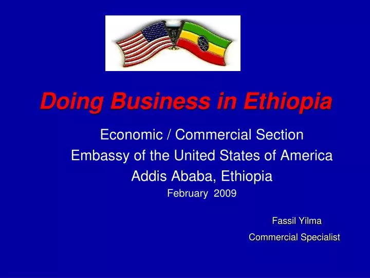 doing business in ethiopia