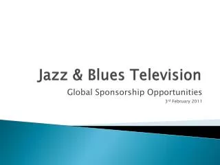 Jazz &amp; Blues Television