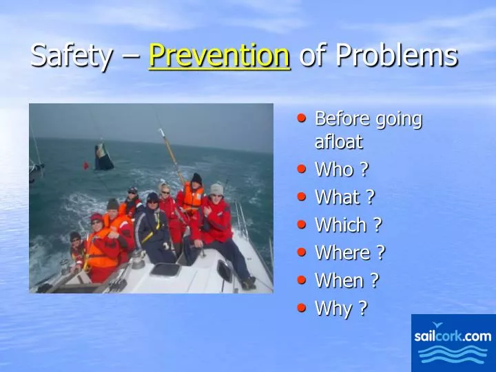 safety prevention of problems