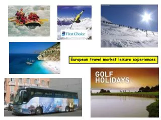 European travel market leisure experiences