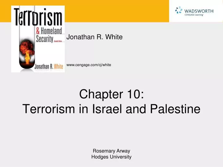 chapter 10 terrorism in israel and palestine