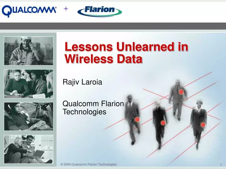 lessons unlearned in wireless data