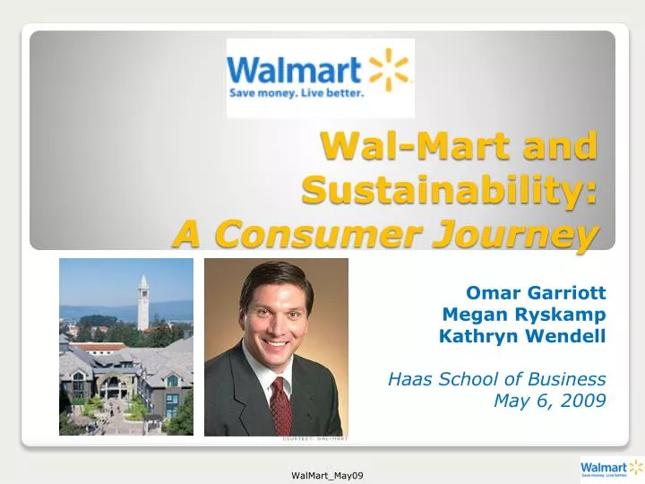 wal mart and sustainability a consumer journey