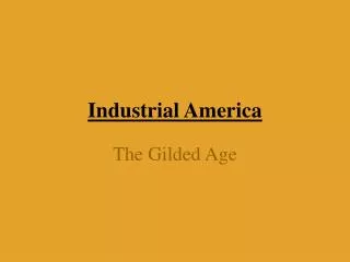 Industrial America