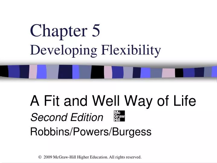 chapter 5 developing flexibility