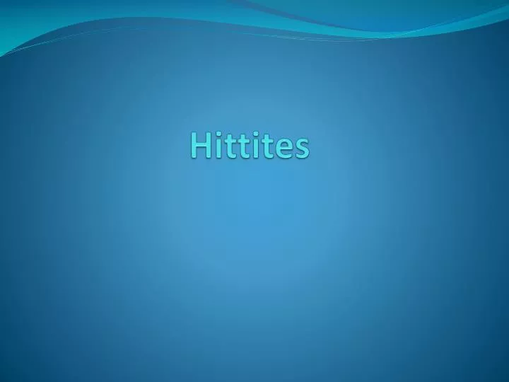 hittites