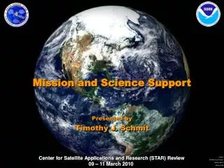 Mission and Science Support