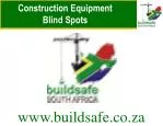 Construction Equipment Blind Spots - slide 1