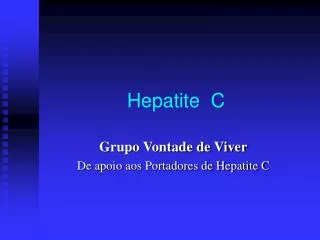 Hepatite C