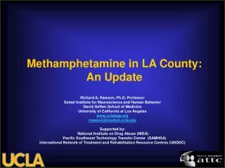 Methamphetamine in LA County: An Update