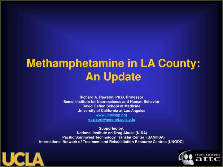 methamphetamine in la county an update