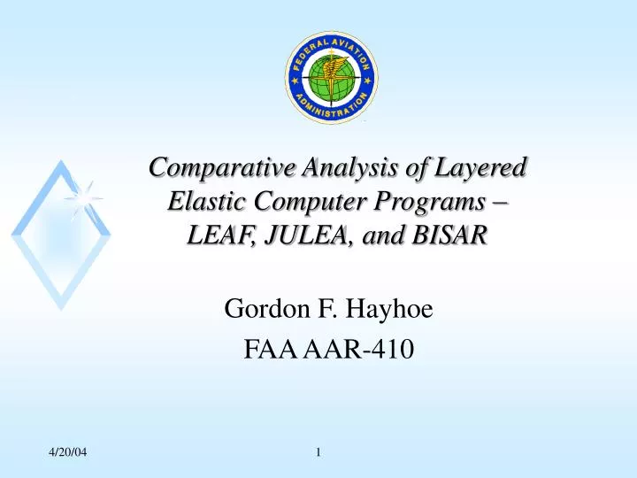 comparative analysis of layered elastic computer programs leaf julea and bisar