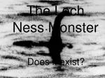 The Loch Ness Monster - slide 1