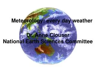 Meteorology: every day weather