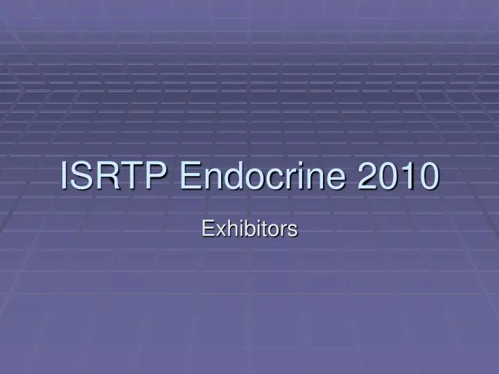 isrtp endocrine 2010