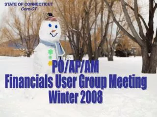 AP/PO/AM User Group Winter 2008