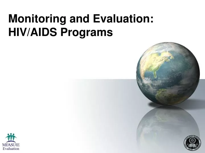 monitoring and evaluation hiv aids programs