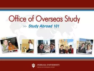 Study Abroad 101