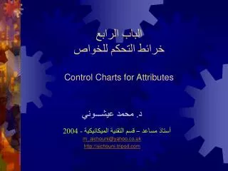 control charts for attributes