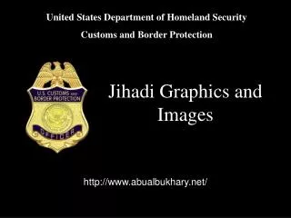 United States Department of Homeland Security Customs and Border Protection