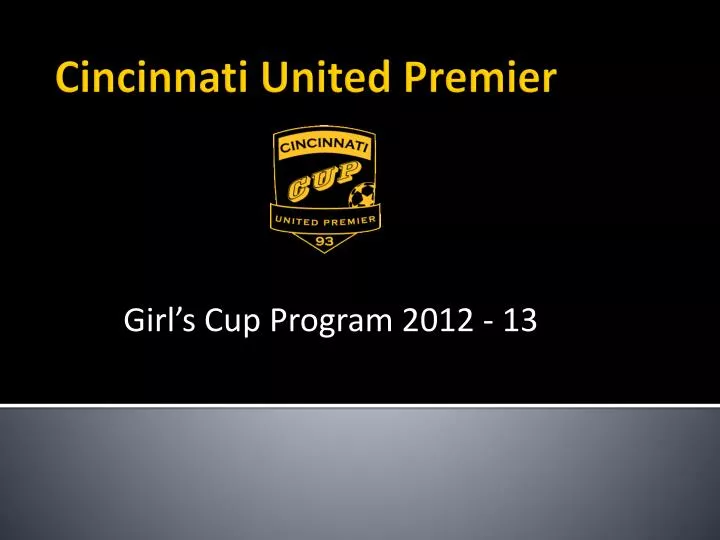 girl s cup program 2012 13