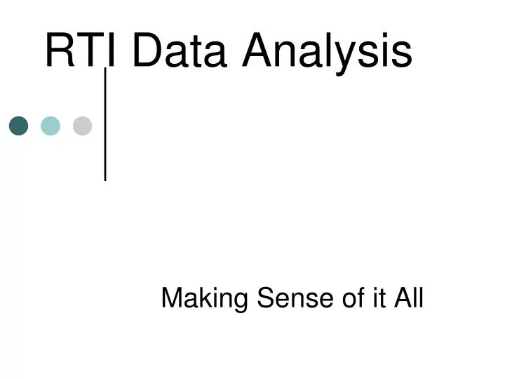 rti data analysis