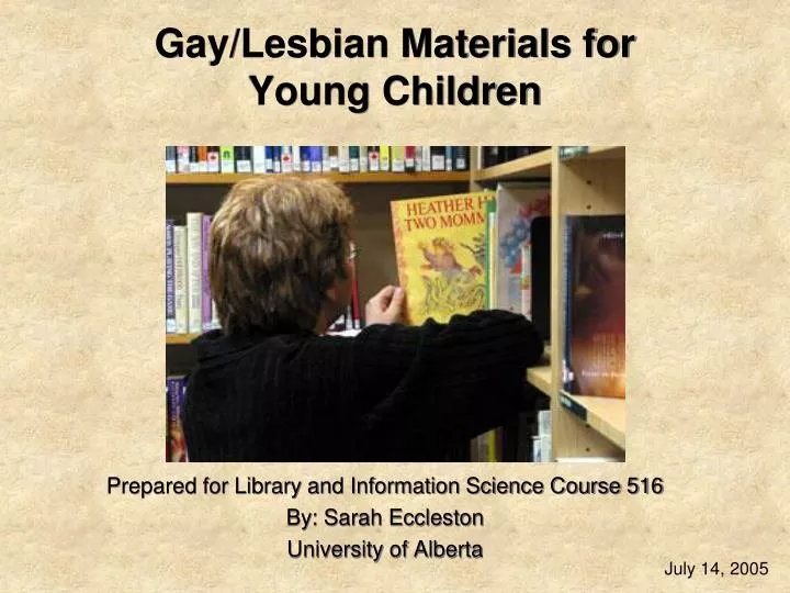 gay lesbian materials for young children