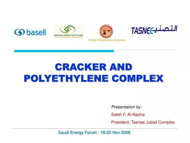 cracker and polyethylene complex