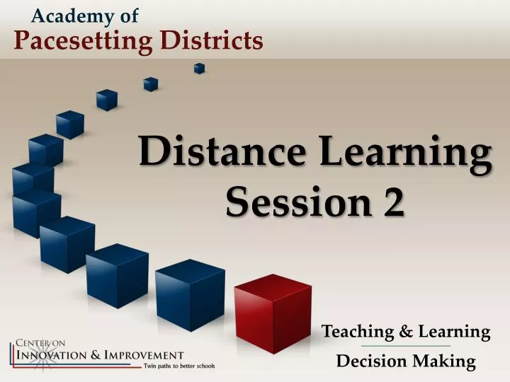 distance learning session 2