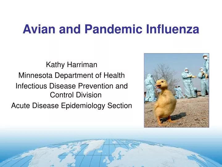 avian and pandemic influenza