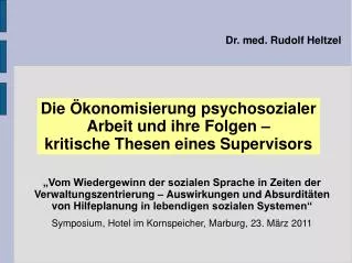 dr med rudolf heltzel
