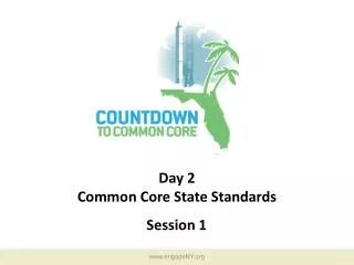 Day 2 Common Core State Standards