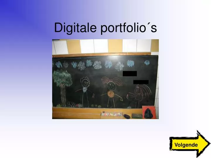 digitale portfolio s