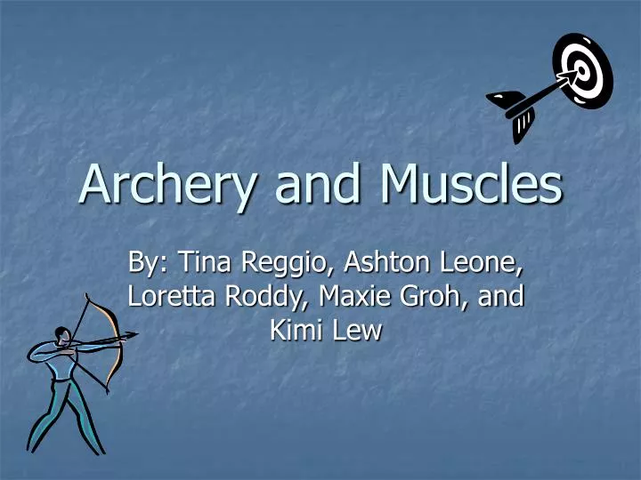 archery and muscles