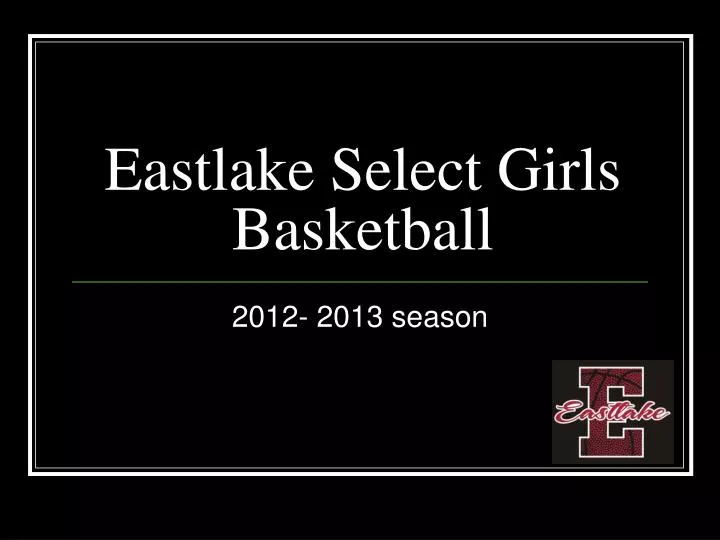 eastlake select girls basketball