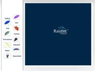 Raitec Umbrella - Factory Direct Wholesale Rain