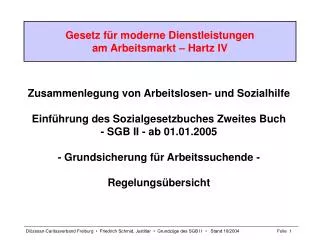 gesetz f r moderne dienstleistungen am arbeitsmarkt hartz iv
