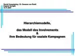 Social Campaigning – Dr. Susanne von Roehl Dagmar Sucigan 13.11.2007