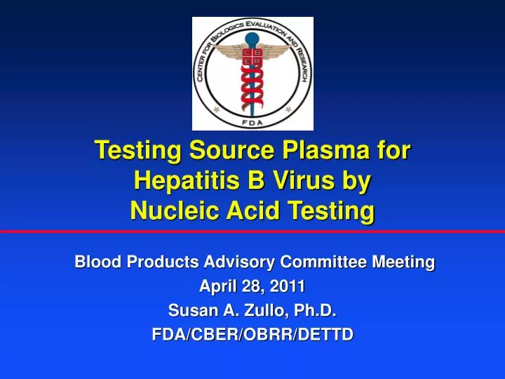 testing source plasma for hepatitis b virus by nucleic acid testing