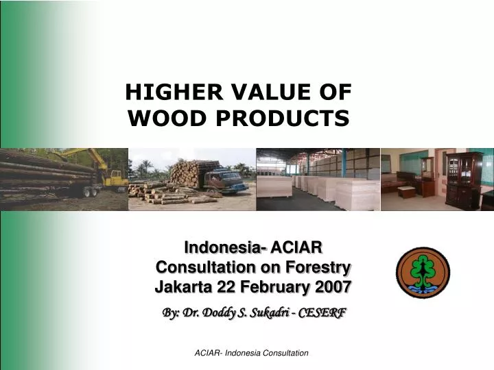 higher value of wood products