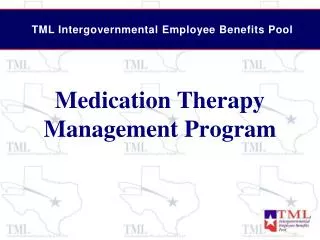 Medication Therapy Management Program